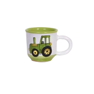 Zöld traktor